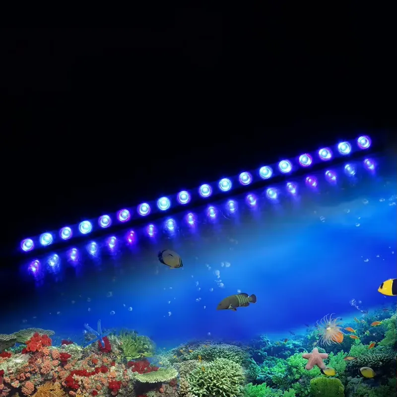 Marine Aquarium Timing - إضاءة LED قابلة للتعتيم مع مؤقت