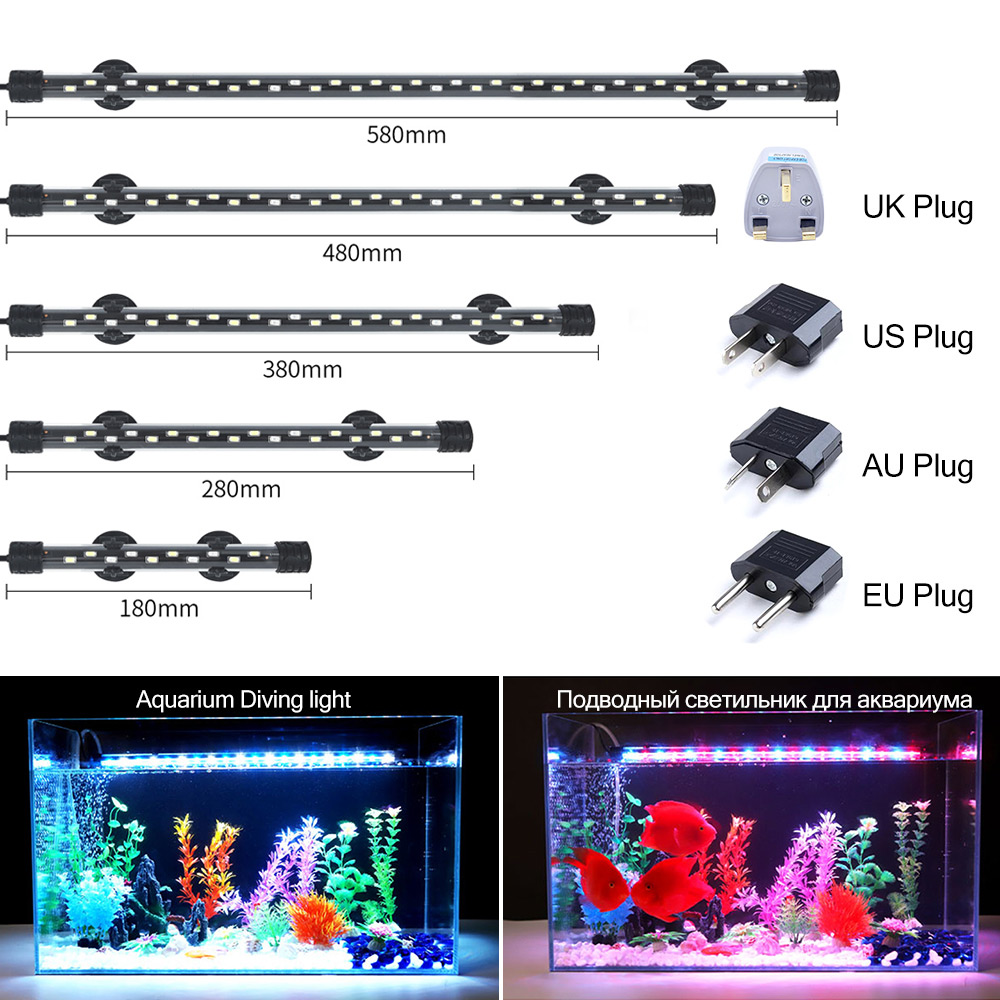 Marine Aquarium Nano - 90-260 فولت حوض السمك ضوء LED