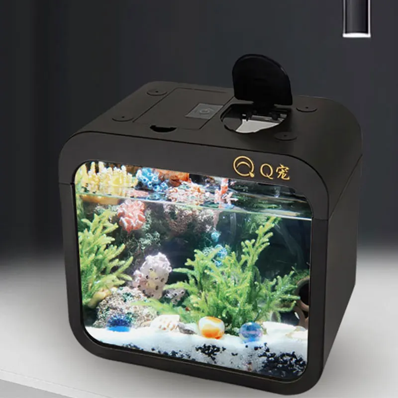 Marine Aquarium With Sump - سطح المكتب خزان الأسماك الاكريليك الشفاف