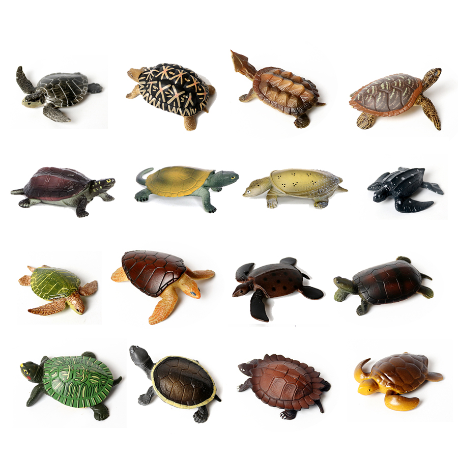 Marine Aquarium Decorations - نموذج سلحفاة بحرية للحياة البحرية ،