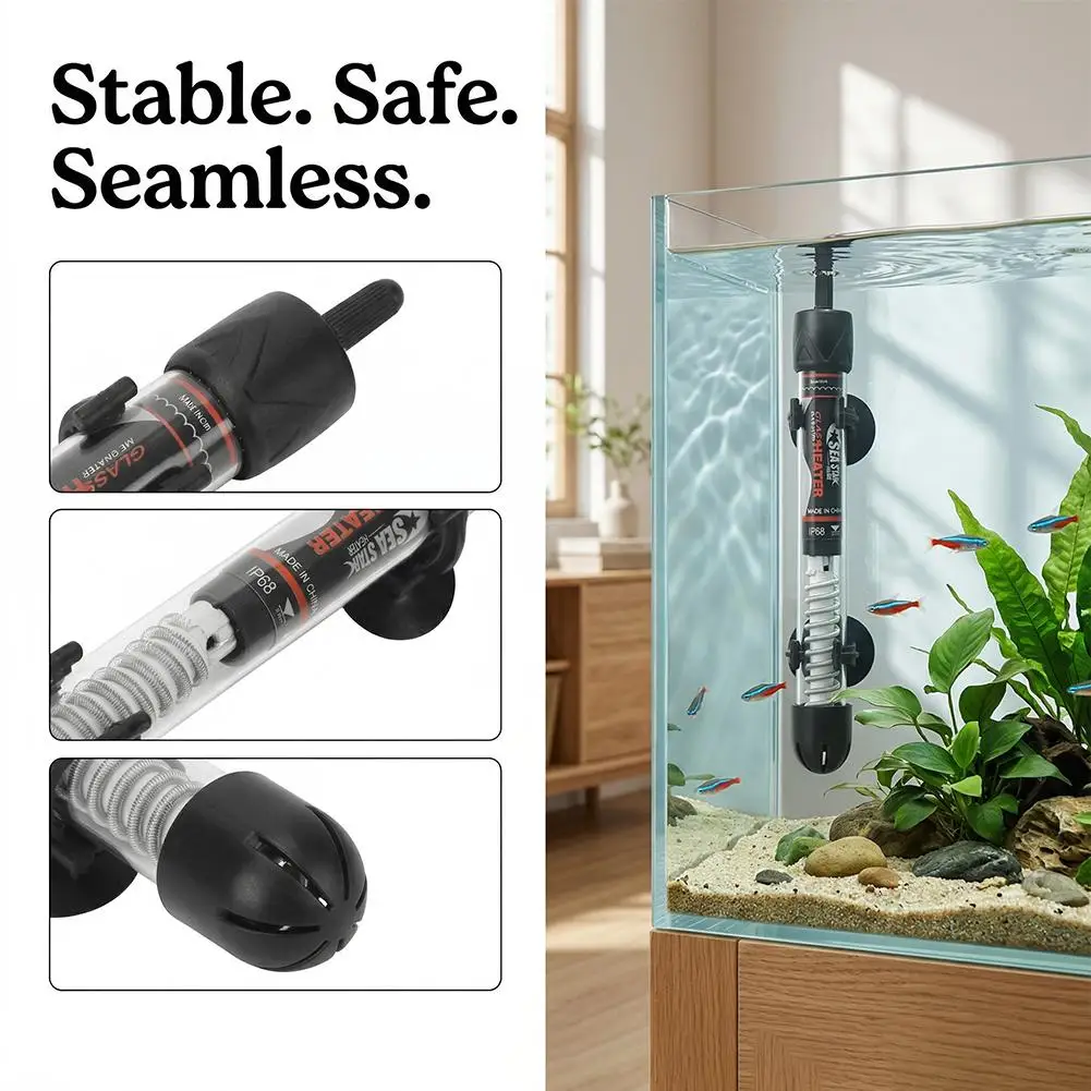 سخان حوض أسماك قابل للتعديل 25 - مراجعة Marine Aquarium Nano وسعره