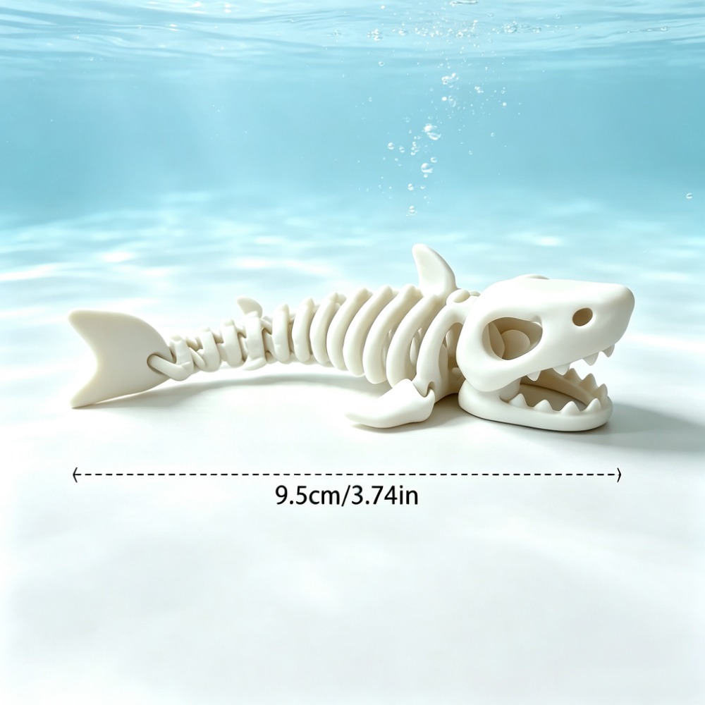 هيكل سمكة القرش للزينة في حوض  - مراجعة Marine Aquarium Decorations وسعره