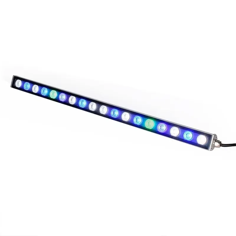 إضاءة LED قابلة للتعتيم مع مؤق - مراجعة Marine Aquarium Timing وسعره