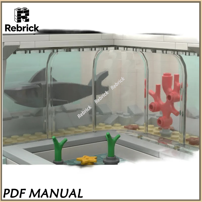 نموذج قاعة عرض مائية حضرية واق - مراجعة Marine Aquarium Exhibition وسعره