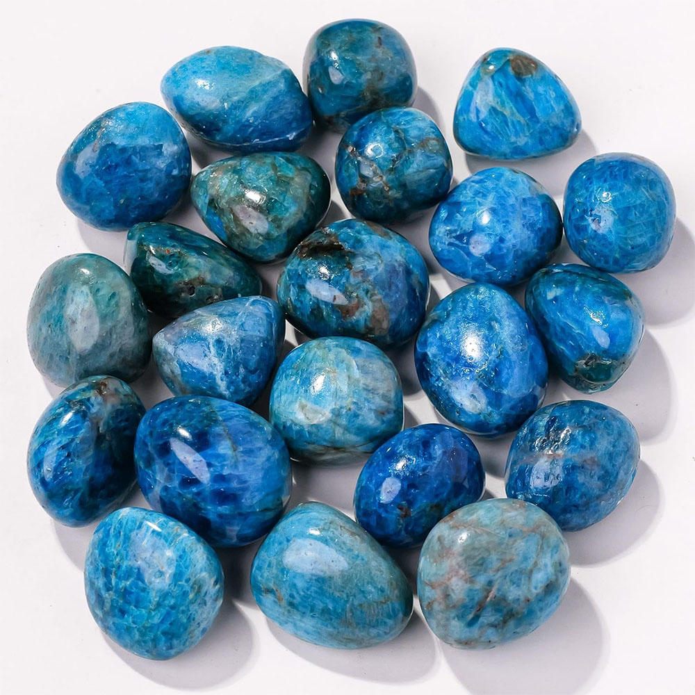 بلورات الكوارتز الأباتيت الأزر - مراجعة Aquarium Marine Stone وسعره