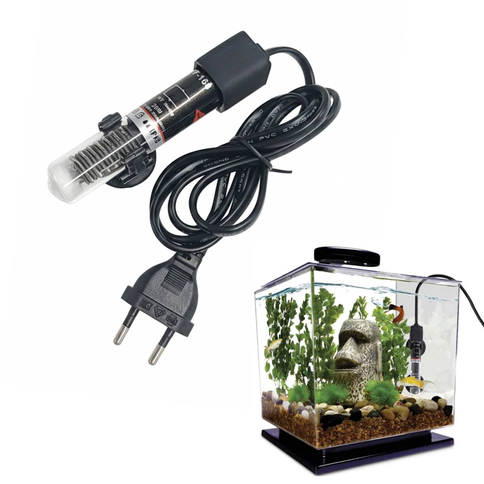 سخان حوض سمك صغير غاطسة خزان ا - مراجعة Marine Aquarium Nano وسعره