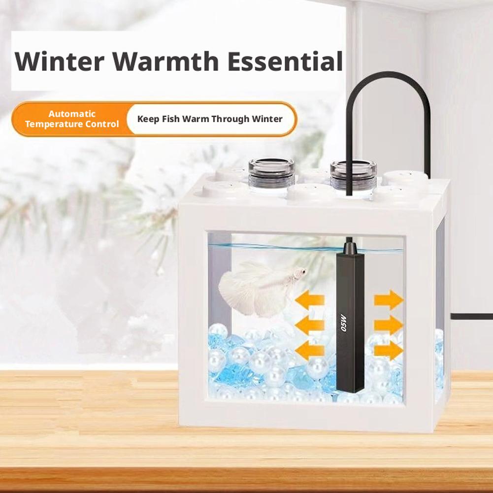 سخان حوض أسماك صغير يعمل بمنفذ - مراجعة Marine Aquarium Nano وسعره