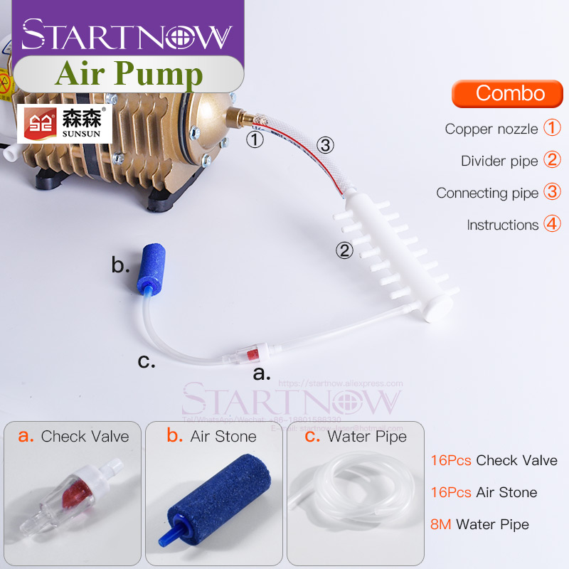 مضخة هواء كهربائية مغناطيسية S - مراجعة Marine Aquarium Uv Sterilizer وسعره