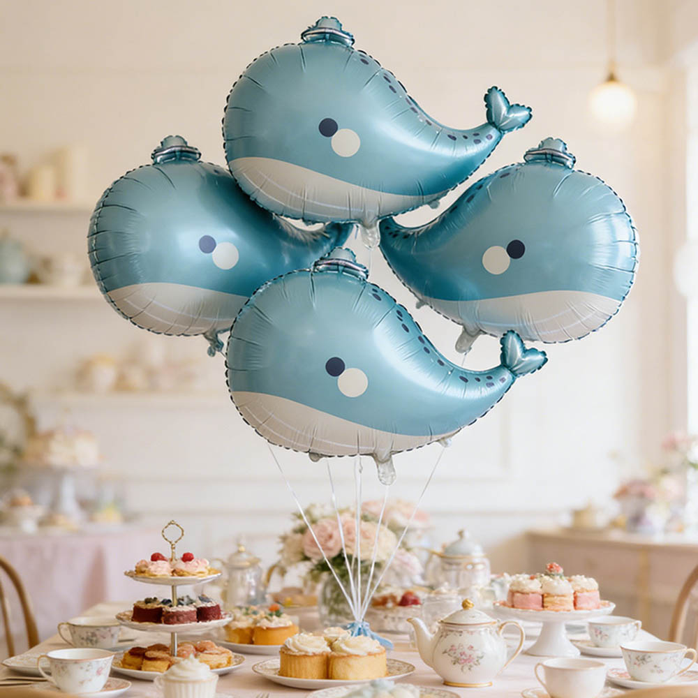 مجموعة من 5 بالونات رقائقية عل - مراجعة Marine Aquarium Decorations وسعره