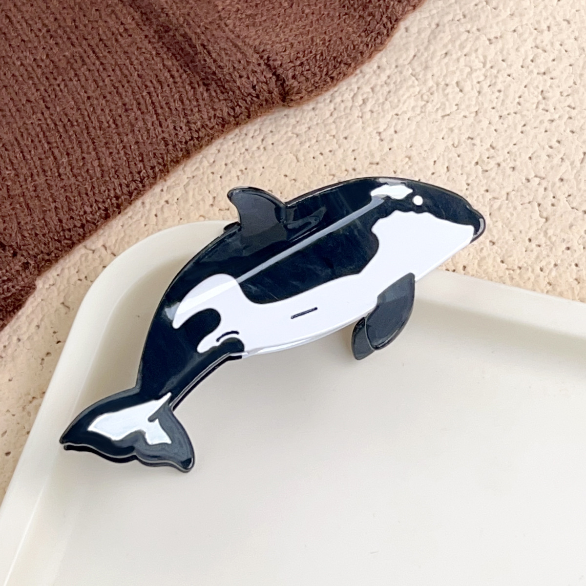 مشبك شعر على شكل حوت مخلوق محي - مراجعة Marine Aquarium Decorations وسعره